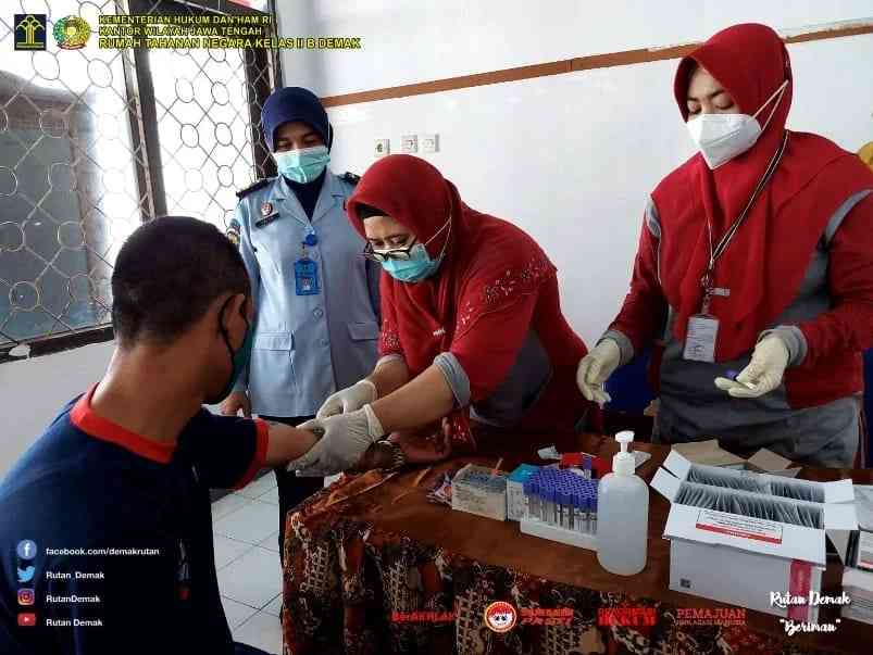 Wujud Optimalkan Perawatan WBP, Rutan Demak Gandeng Dinkes Cek HIV ...