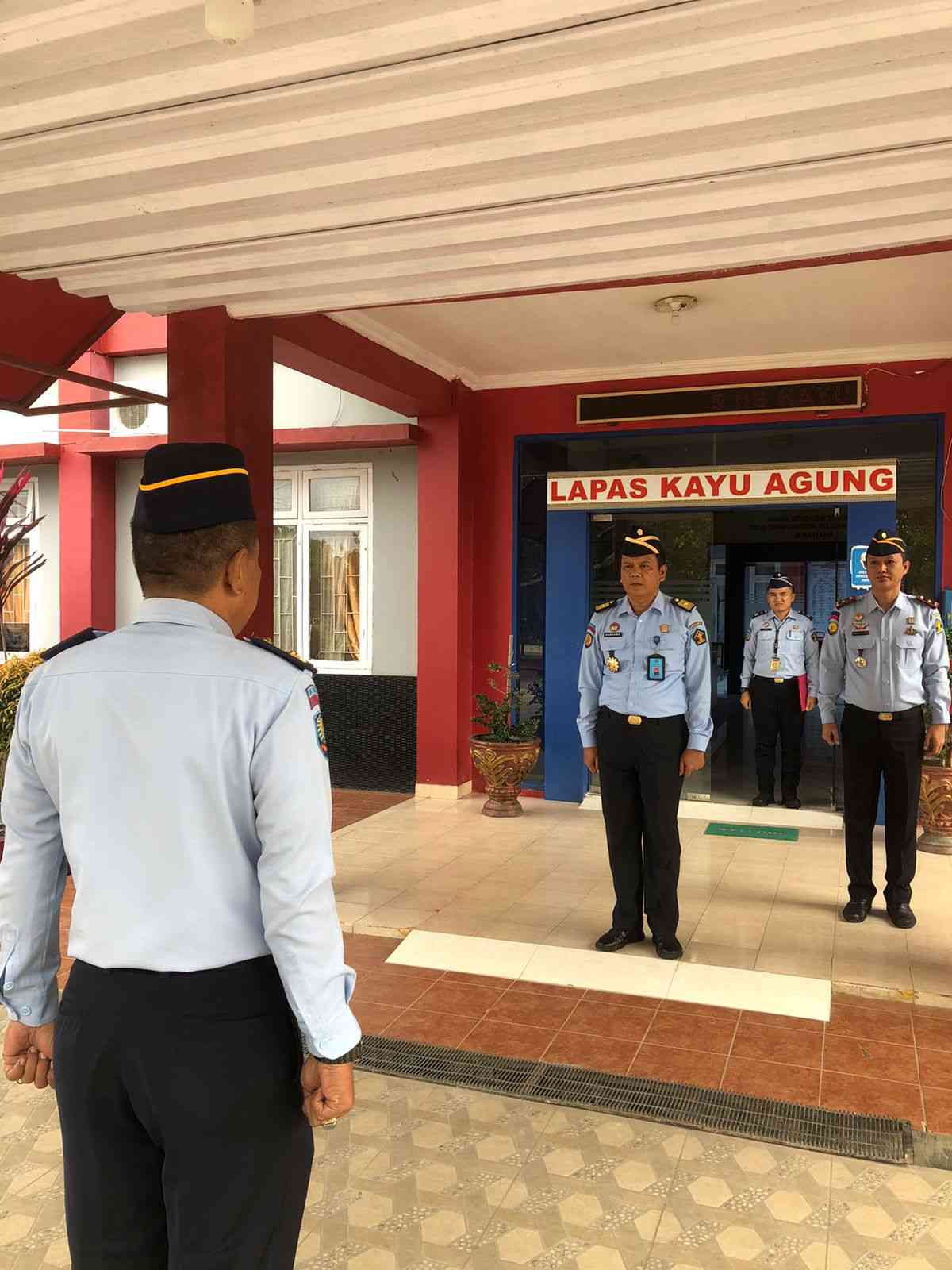 Kalapas Kayu Agung Beserta Jajaran Mengikuti Apel Pagi Bersama Dan ...