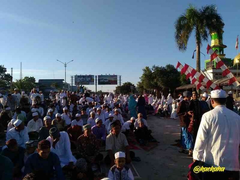 Shalat Ied | @kaekaha