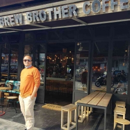 Brew Brother Caffee di Tarutung : bukti kemandirian anak muda (Foto: Dokumentasi pribadi Ari Junaedi)