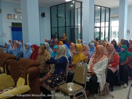 Peserta pelatihan kePAUDan di Aula Aisyiyah Banyumas (Dokpri)
