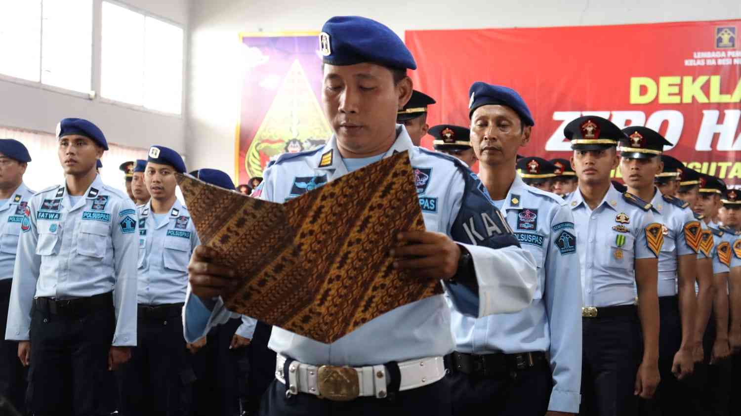 Deklarasi Zero Halinar, Wujud Komitmen Lapas Besi Bebas Handphone ...