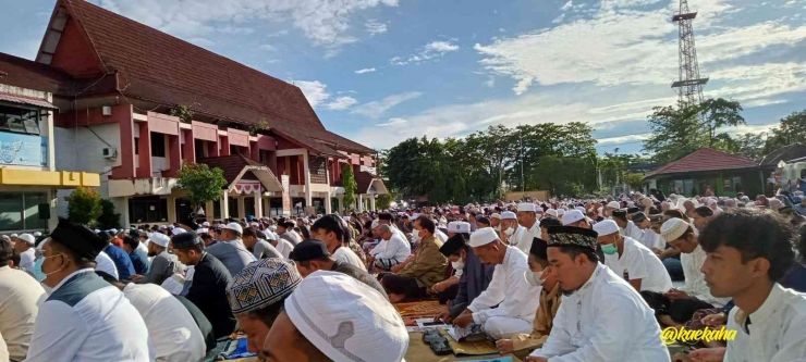 Shalat Ied | @kaekaha