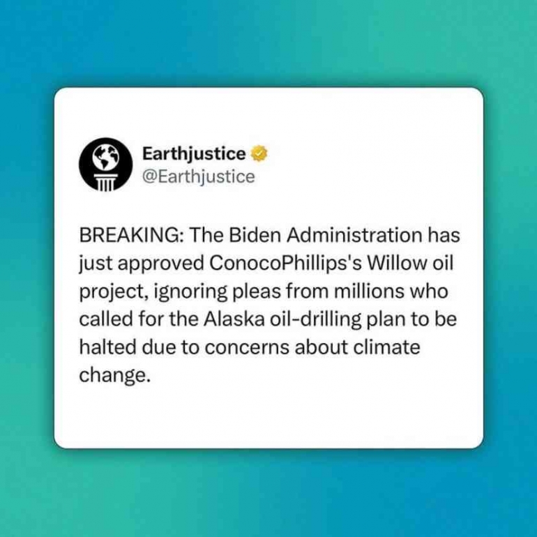 Sumber: instagram.com/earthjustice