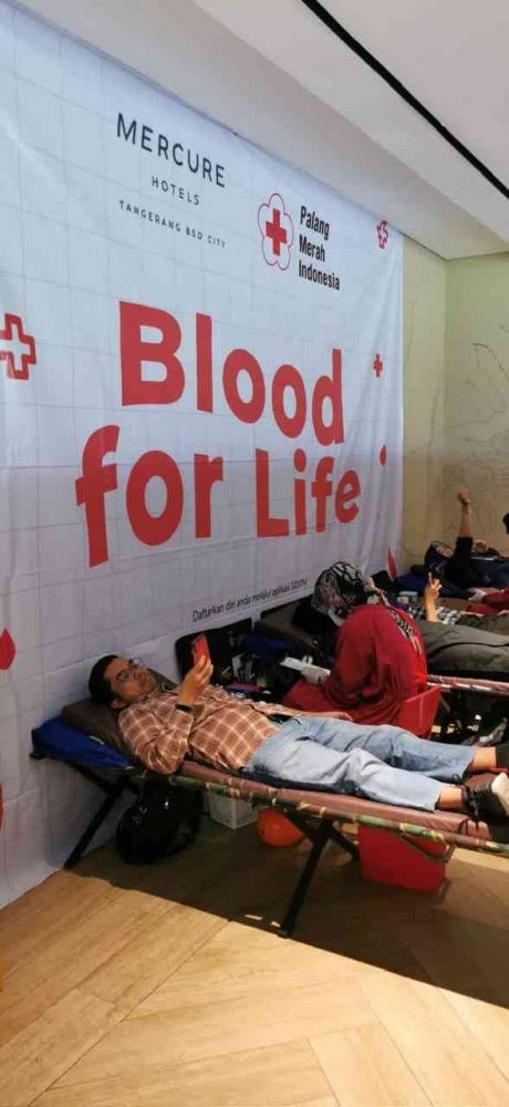 Donor Darah (Dok Harris Maulana)