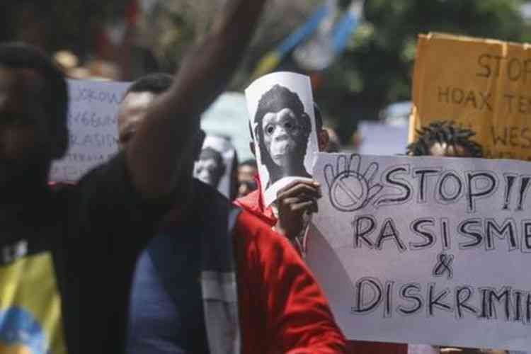Ilustrasi demo anti rasisme.  Foto: BBC Indonesia via Kompas.com
