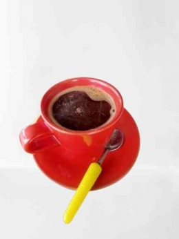 Nikmatnya kopi lanang/Foto: Hermard