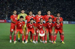 Timnas Indonesia U-22 akan menghadapi timnas Vietnam pada semifinal SEA Games 2023. Foto: Dok. PSSI via Kompas.com