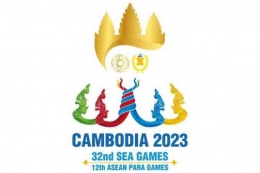 Ilustrasi: Logo SEA Games ke-32 di Kamboja.(sumber: via Kompas.com)