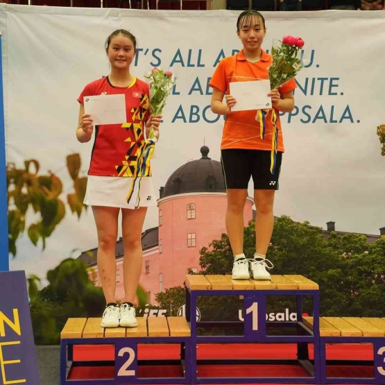 Hina Juara (Foto Facebook.com/Badminton Europe) 