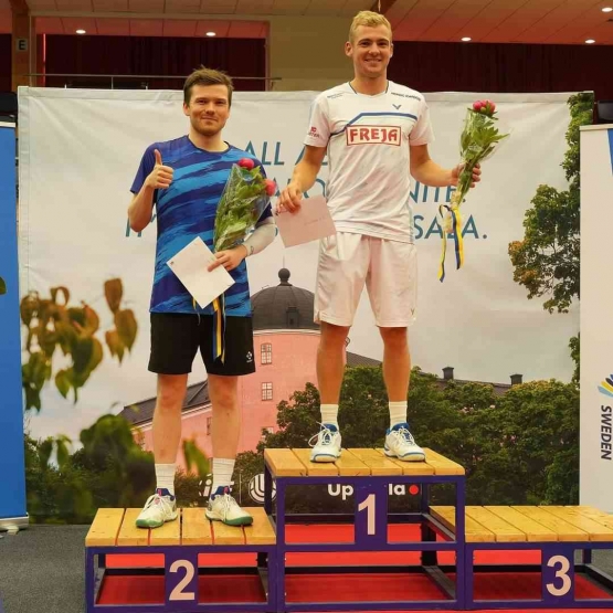 Victor juara (Foto Facebook.com/Badminton Europe) 