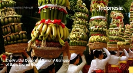 The Fruitful Queens of Sanur: A Glimpse of Bali's Sacred Rituals (dok.Pribadi)