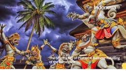The Stormy Sky of Pliatan: A Balinese Retelling of the Ramayana (dok.Pribadi)