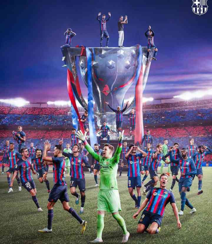 Barcelona juara La Liga/dok.barcelona