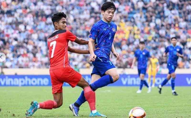 Head to Head Timnas Indonesia vs Thailand di SEA Games (Instagram/changsuek)