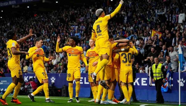 Espanyol vs Barcelona: Menang 4-2, Barca Kunci Gelar La Liga Musim 2022/2023 | sport.detik.com