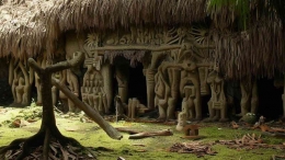 Peninggalan Neolitikum Papua Nugini (dok.pribadi)