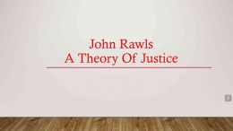 Keadilan Rawls/dokpri