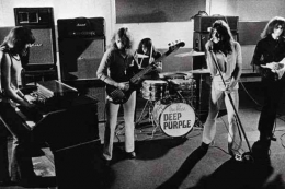 Band rock asal Inggris, Deep Purple pada periode 1970 (Foto: Repro/kompas.com/Via WIKIMEDIA COMMONS) 