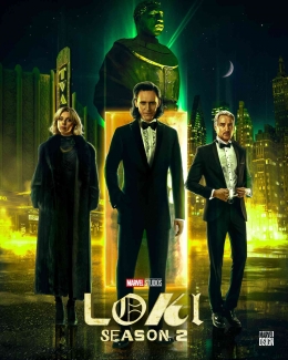Poster Serial Loki Season 2 via Twitter by  @marveldsign