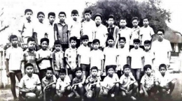 keterangan foto: tahun 1967 di SD ST.Fransiskus di Padang /dokumentasi pribadi