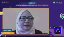 Yana Haudi, dok. Screenshot acara oleh penulis