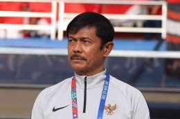 Pelatih Timnas Indonesia U-22 Indra Sjafri, I Gambar : KOMPAS.com/GARRY LOTULUNG)