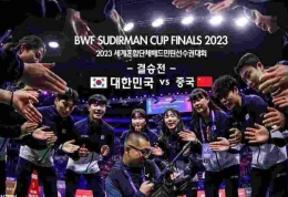 China ditantang Korea di Final Sudirman Cup 2023 (Foto BADMINTON PHOTO) 