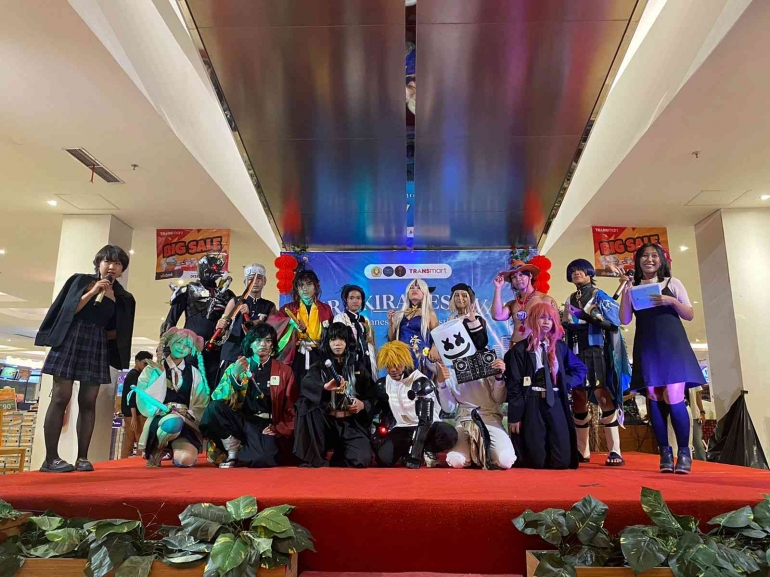 Keberlangsungan peserta lomba saat menerima hadiah, Sabtu (20 Mei 2023) Sumber: Diah Rahayu