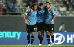 Uruguay pesta gol ke gawang Irak/ foto: FIFA.com