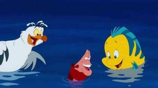 Ketiga sahabat dalam versi animasi (sumber gambar Disney dalam Comicbook.com) 