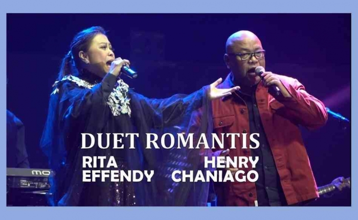 Duet Romantis Rita Effendy dan Henry Chaniago. Foto: Isson Khairul