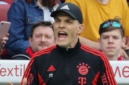 Thomas Tuchel, pelatih Bayern Muenchen. Foto: AFP/Daniel Royan via Kompas.com