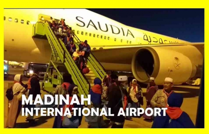 Madinah International Airport. | Foto: Isson Khairul