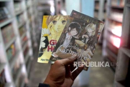 Ilustrasi: Komik di KK Book Rental Yogyakarta (Sumber: republika.co.id)