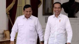 Hari ini Jum'at (26/5/2023) Jokowi dikabarkan bertemu dengan capres Gerindra Prabowo Subianto di Istana Bogor. Foto : detik.com