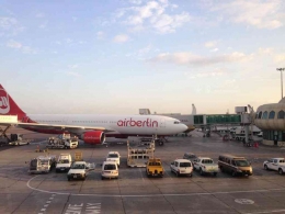 Refuelling Air Berlin di Abu Dhabi| Dokumentasi pribadi