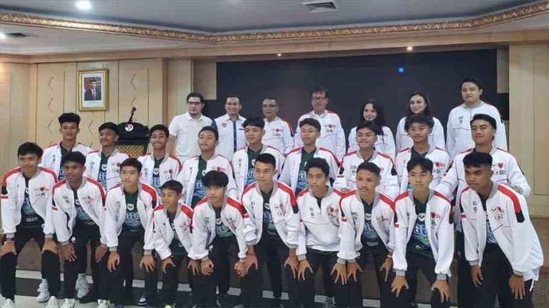 Tim Sepak Bola U-16 Indonesia ke Barcelona (Foto Dok. Tim Indonesia U-16)