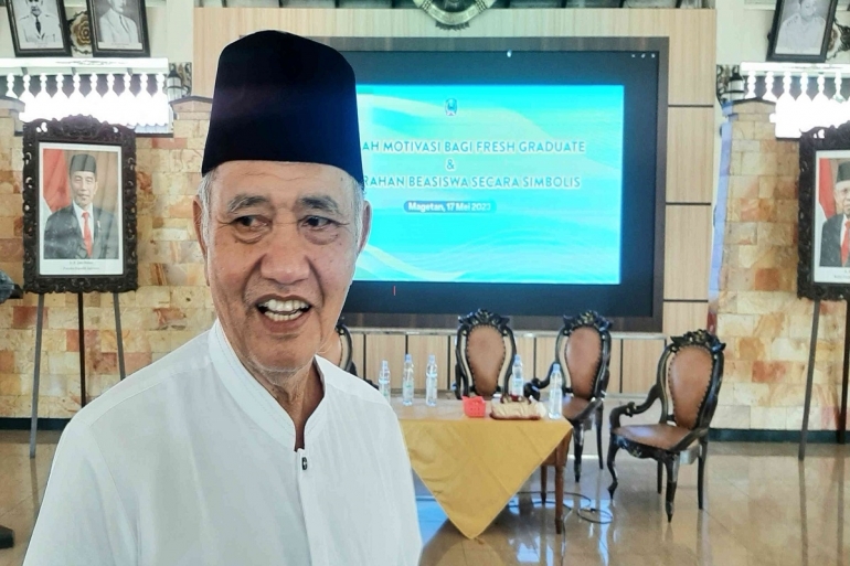IrAgus Rahardjo, M.SM,Mantan ketua KPK RI 2015-2019. foto Dokpri.