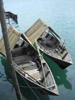 Perahu nelayan di Kepualauan Anambas (Hairil Sadik)