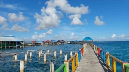 Kampung Bajo Mola Bahari, Pulau Wangi-Wangi, Wakatobi (Dokumentasi Pribadi)