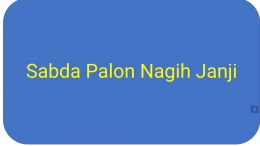 Sabda Palon Nagih Janji/dokpri