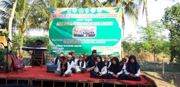 Santri MarQas Wali.9 tampil di pentas Gotong royong Kerukunan dusun persil Rojopolo (Hamim Thohari Majdi)