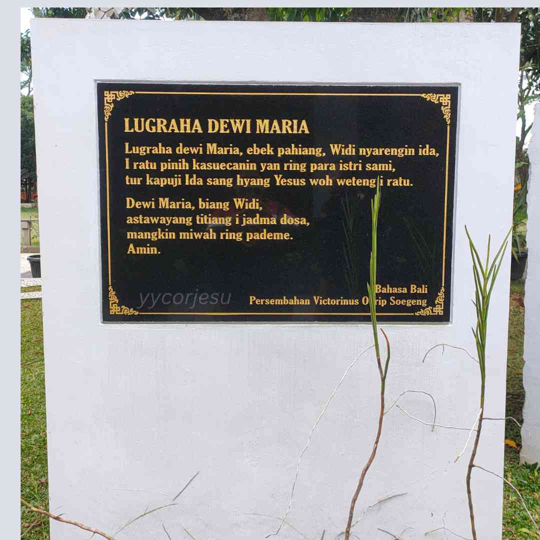 Taman Doa Maria Bunda Segala Suku - Wisata Religi Bulan Maria #3 ...