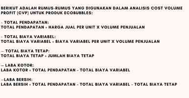 Rumus CVP