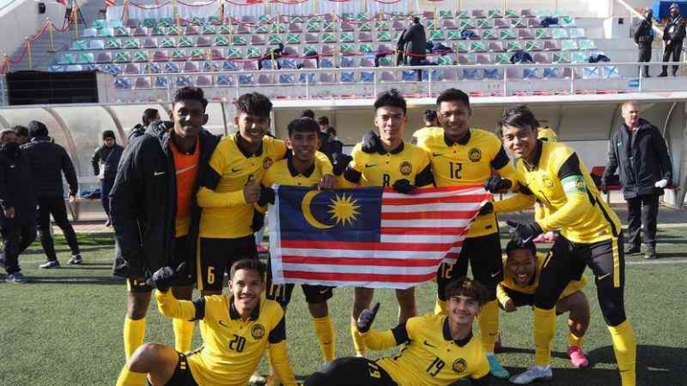 Timnas Malaysia U-23 (bola.com)