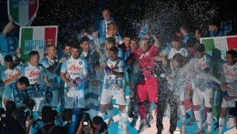 Napoli saat juara Serie-A, Sumber: twitter.com/Siaran Bola Live