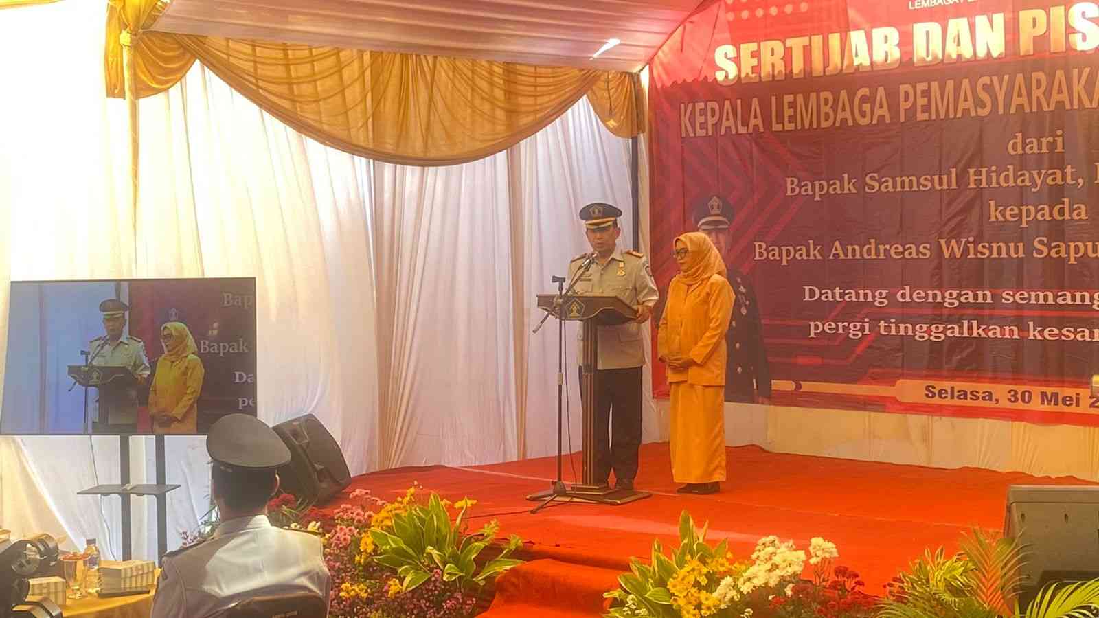 Hadiri Sertijab Kalapas Kelas IIA Kendal. Kalapas Terbuka Nusakambangan ...