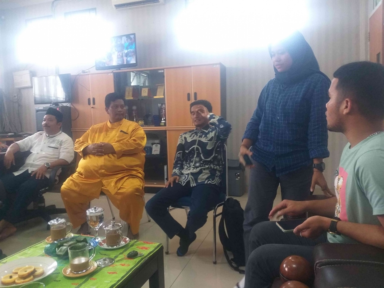 Dokpri Hot Martua dan Ranti dati YSKI Kampar, sekretaris SIPANTAS dan staf PKLK  Disdikprov Riau di PLA Riau (25/5/2023)