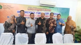 Perwakilan MAN 2 Aceh Barat mengikuti bimbingan Teknis Penerapan Kurikulum Merdeka - Sumber: Dokumen Pribadi